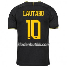 Inter Milan LAUTARO 10 Tredje Fotballdrakt 2019-2020 Kortermet